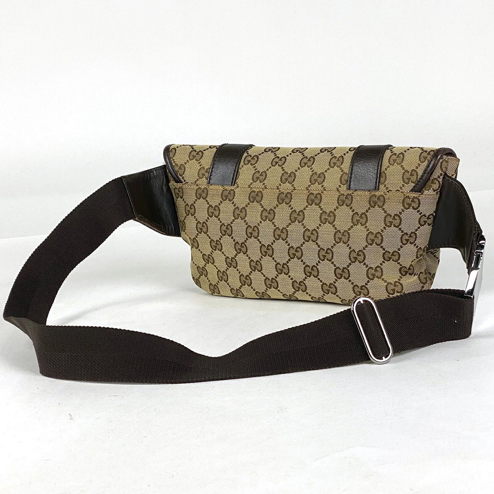 Gucci brown Body bag Bum Belt GG canvas Crossbody waist
